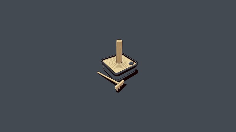 Zen garden toy set