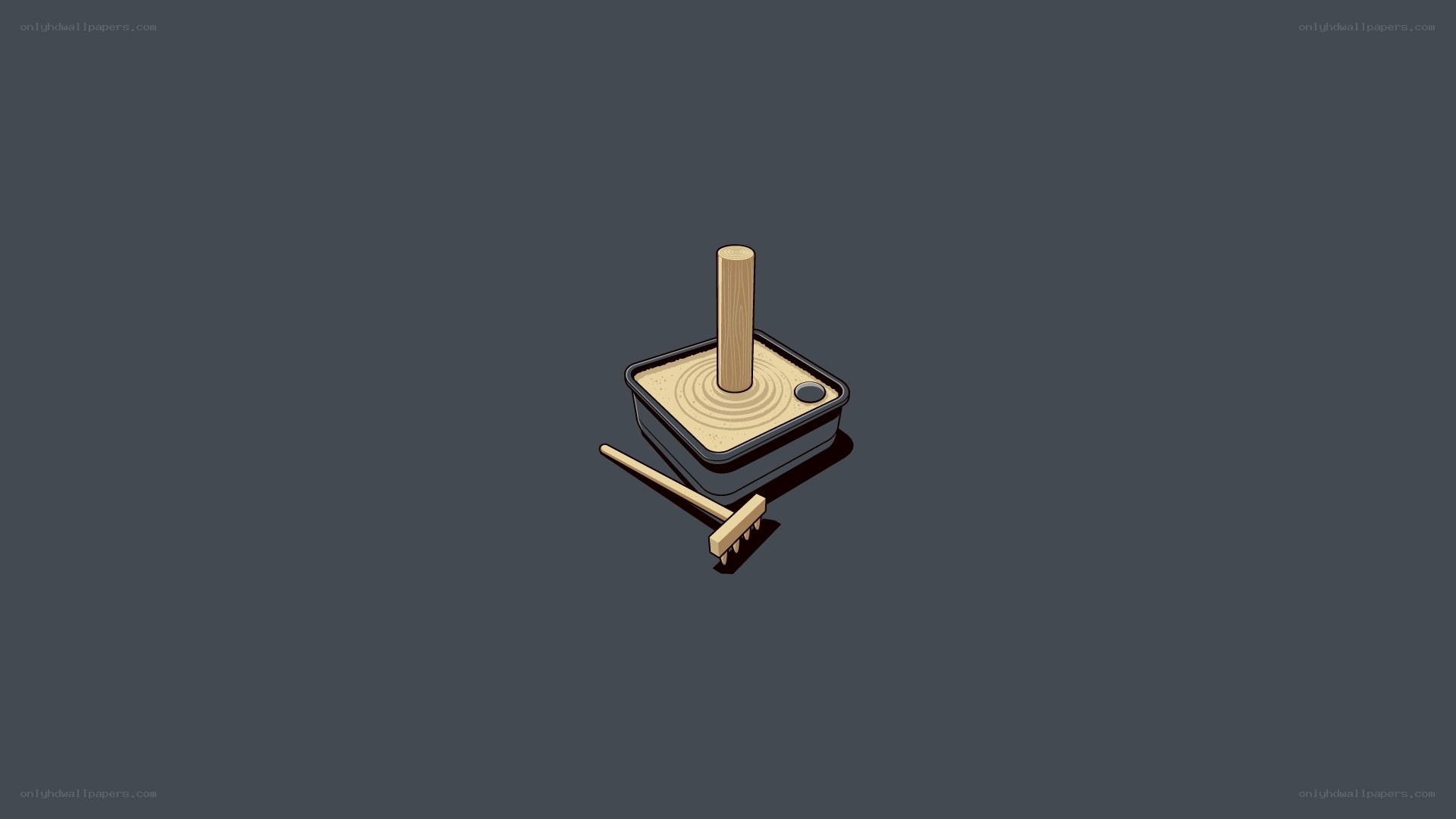 Zen garden toy set