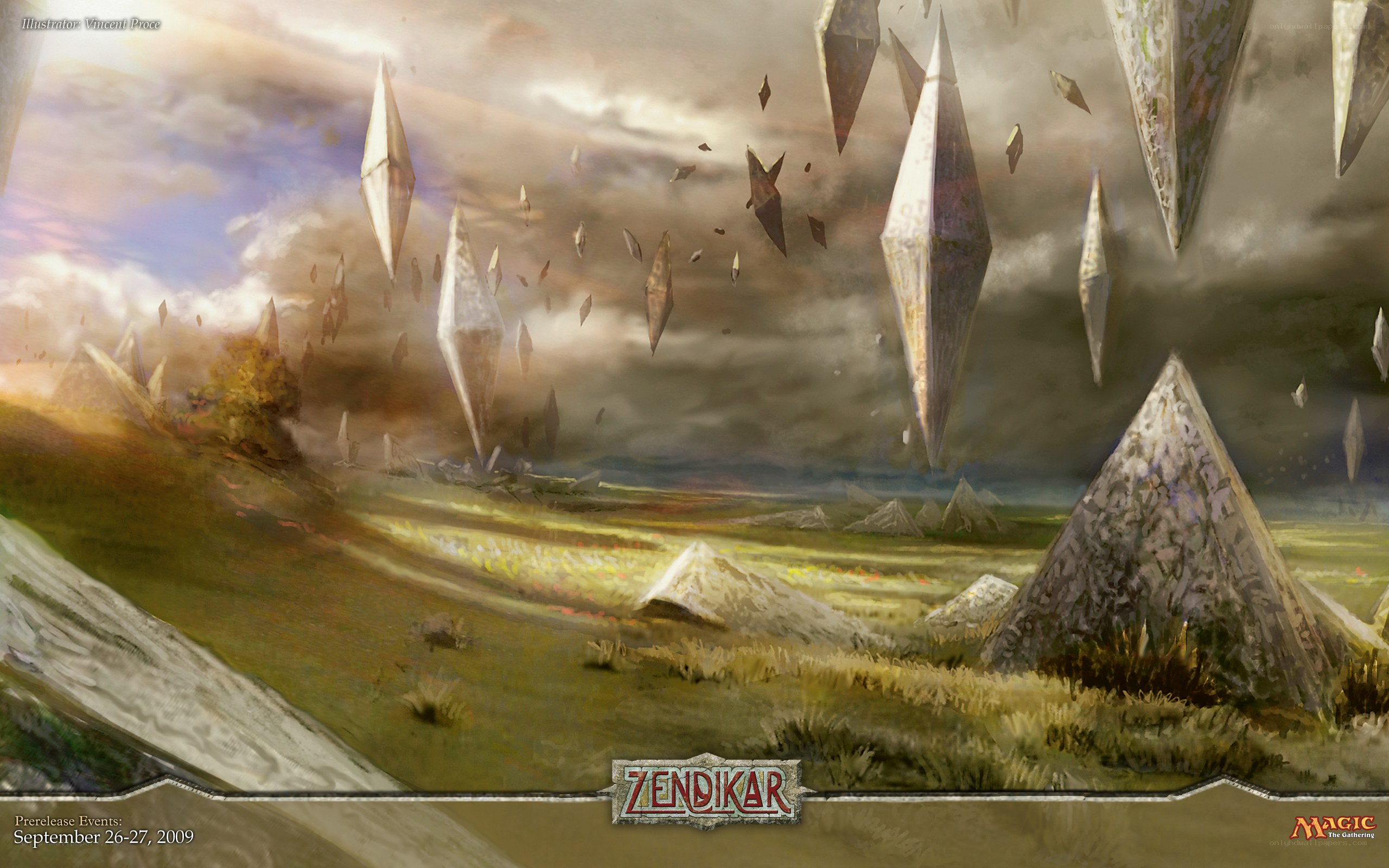 Zendikar landscape art