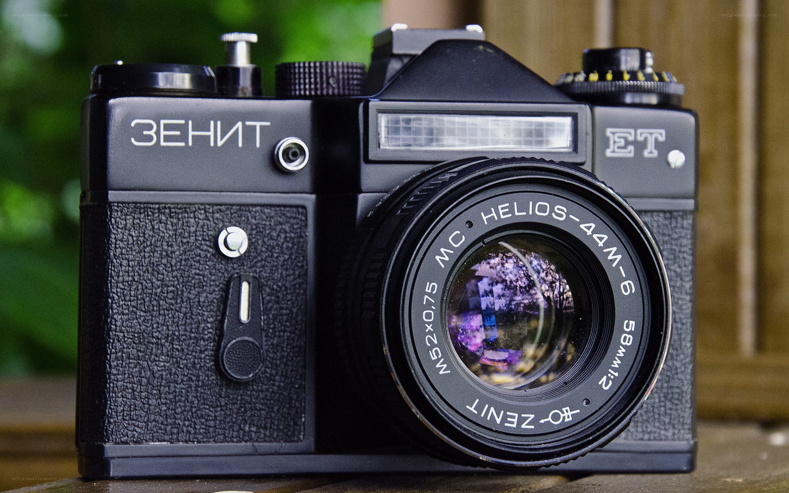 Zenit ET camera with Helios lens