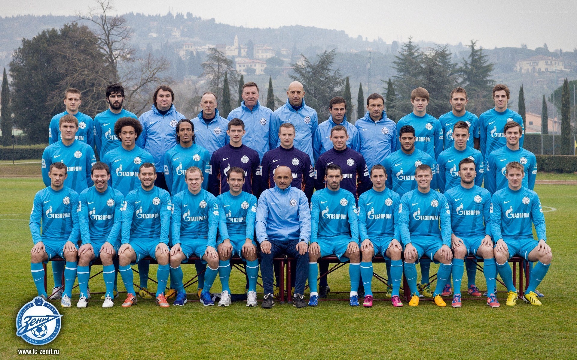 Zenit football team photo