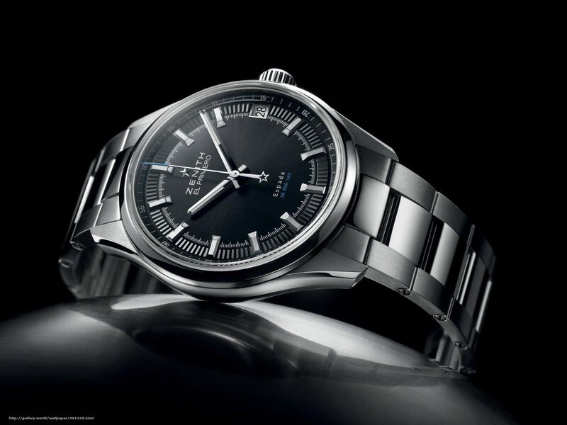 Zenith El Primero Watch — Black