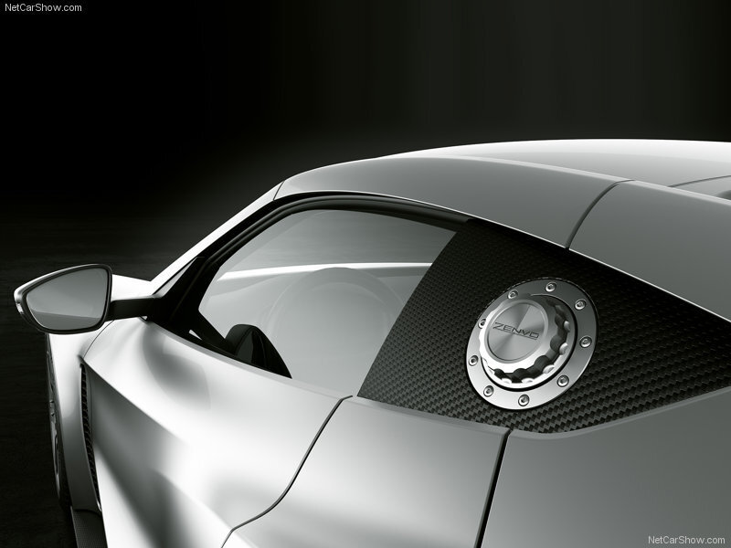 Zenvo sports car side view