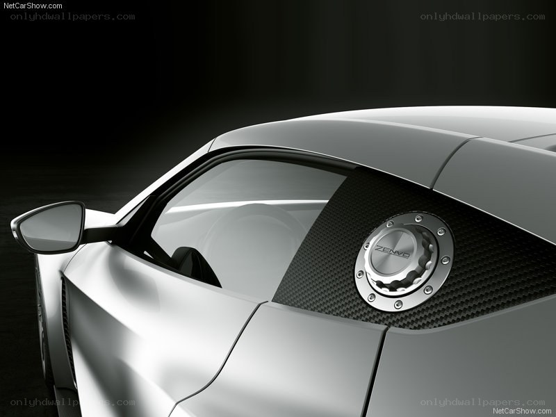 Zenvo sports car side view