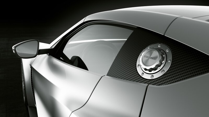 Zenvo sports car side view