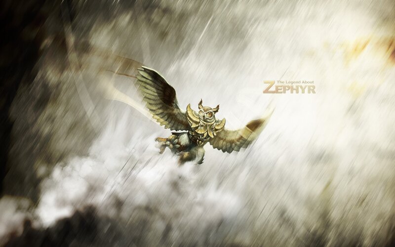 Zephyr the owl warrior