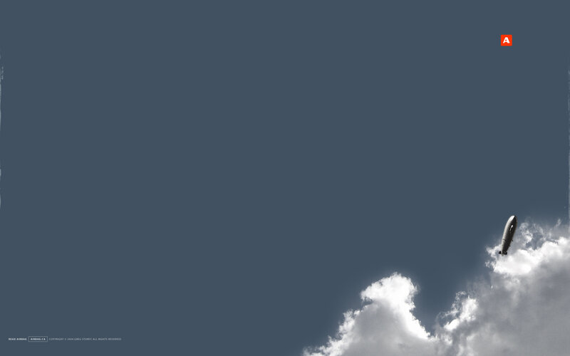 Zeppelin in Clouds