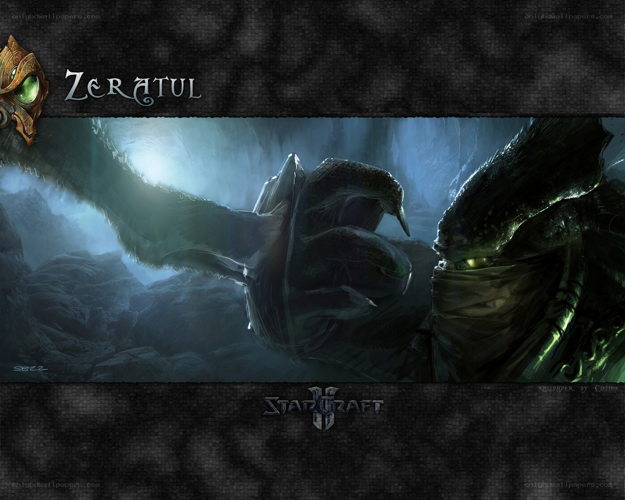 Zeratul in a dark cave