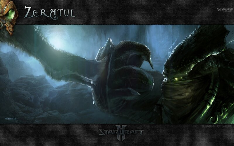 Zeratul in a dark cave