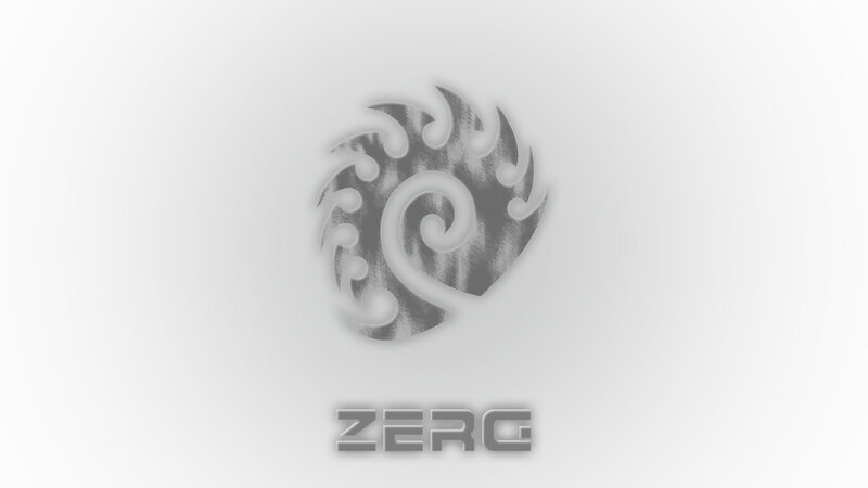 Zerg logo on white background
