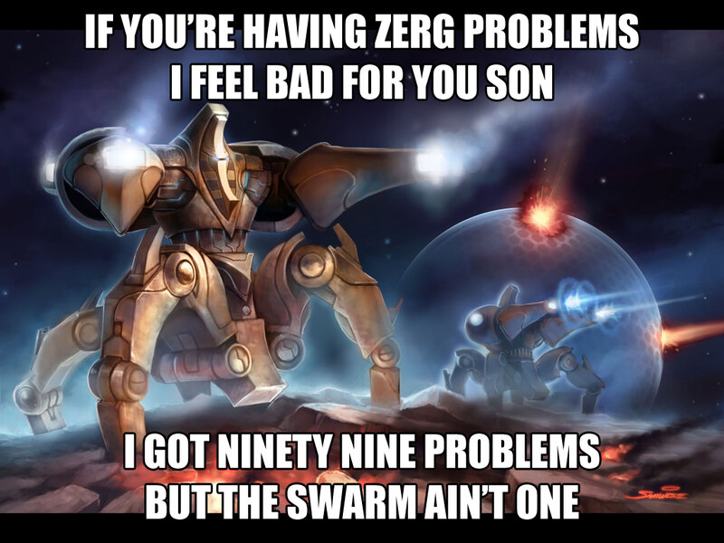 Zerg Problems Meme