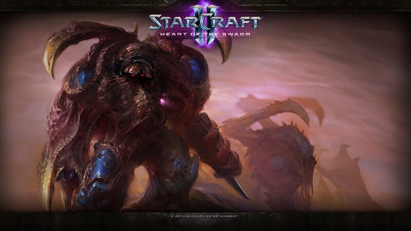 Zerg Queen Creature — Purple