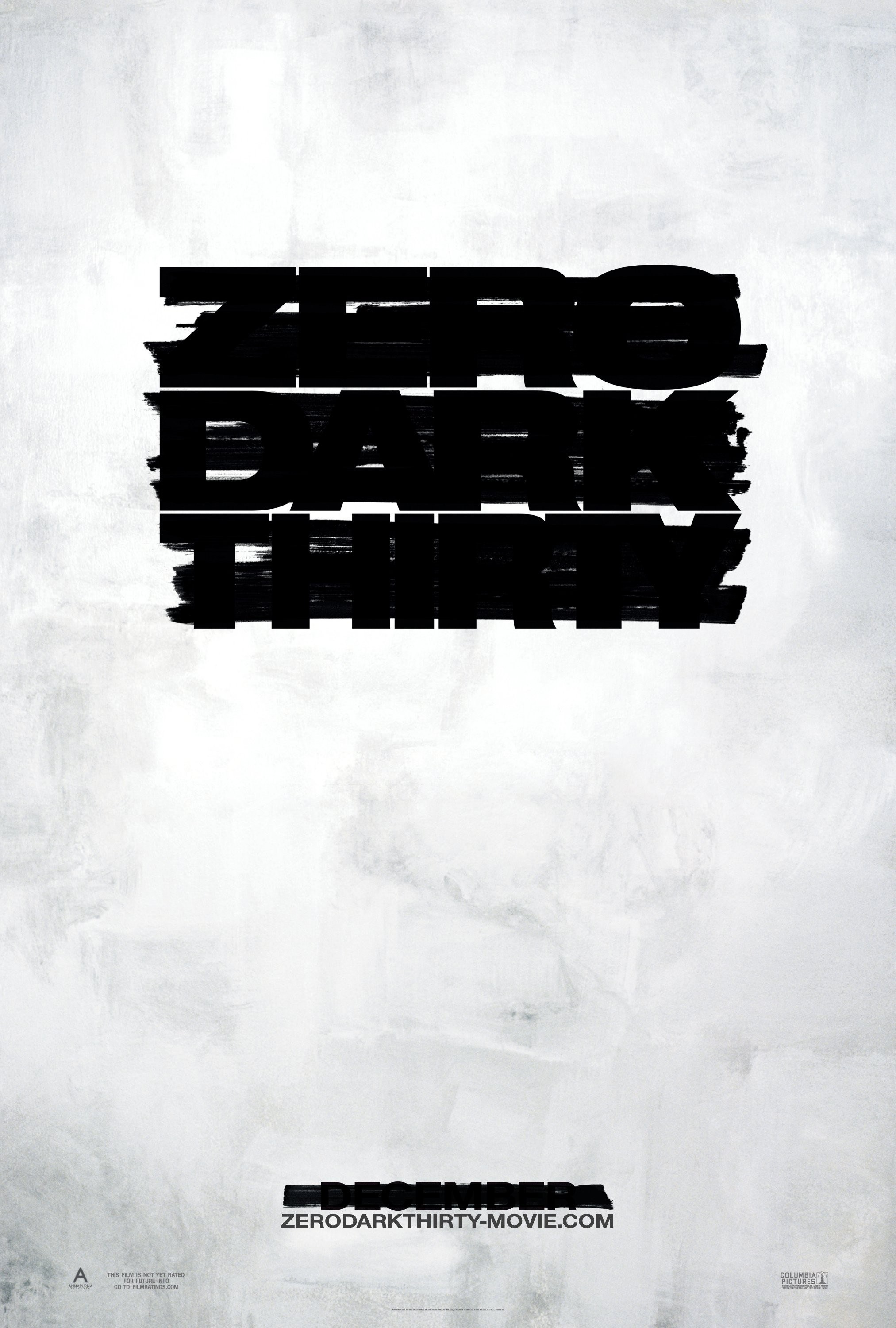 Zero Dark Thirty movie poster