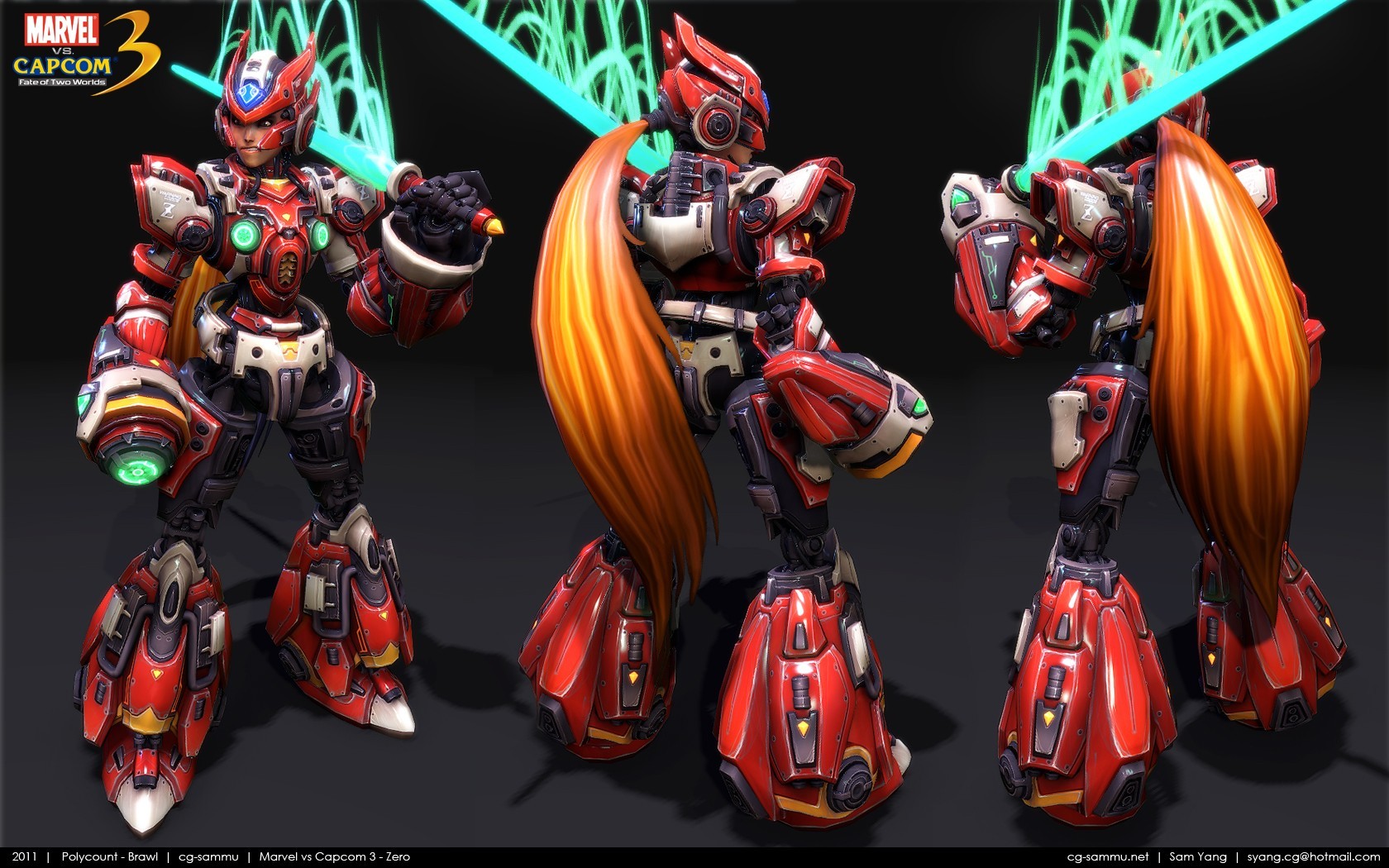 Zero from Marvel vs Capcom 3