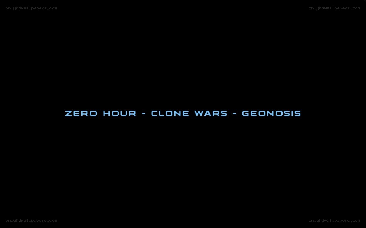Zero Hour - Clone Wars - Geonosis
