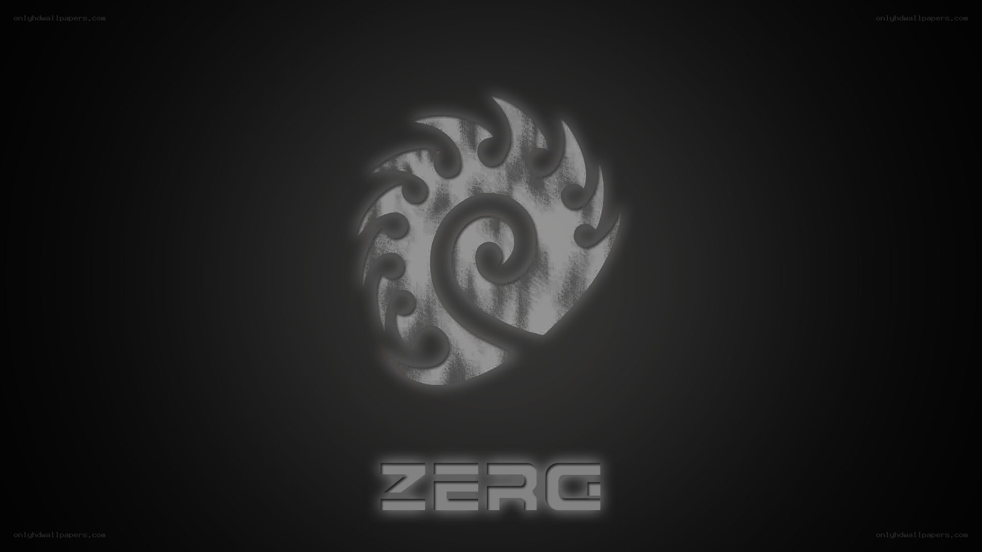Zero logo on dark background