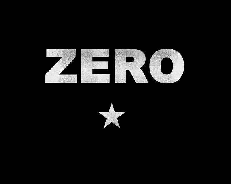 Zero logo with star