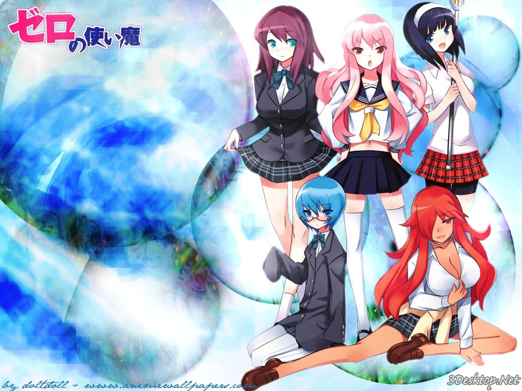 Zero no Tsukaima characters
