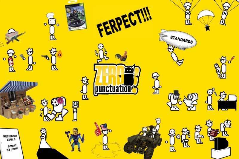 Zero Punctuation collage