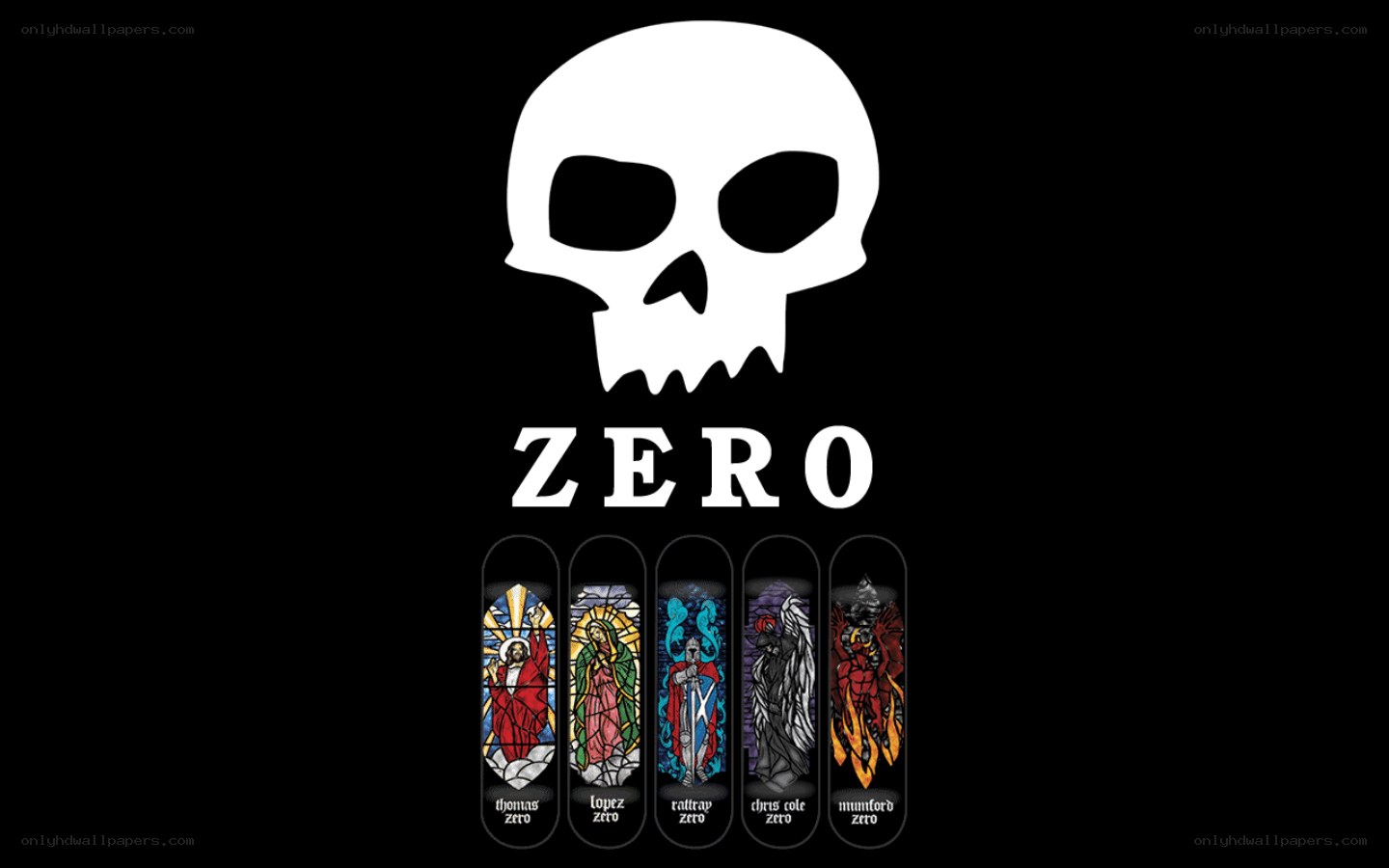 Zero Skateboards Stained Glass Series