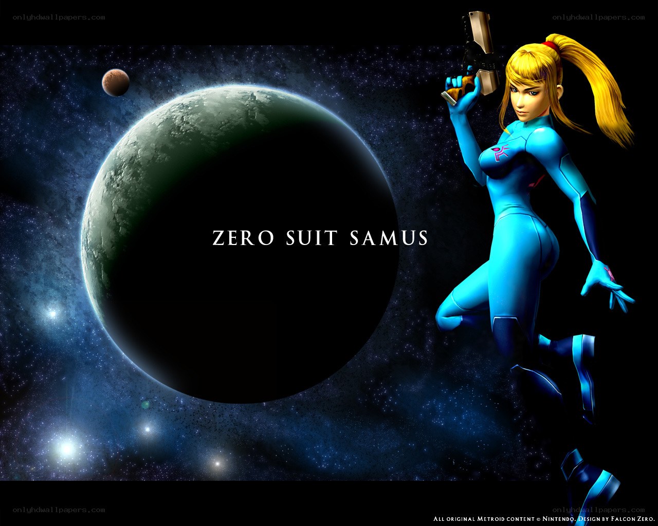 Zero Suit Samus artwork