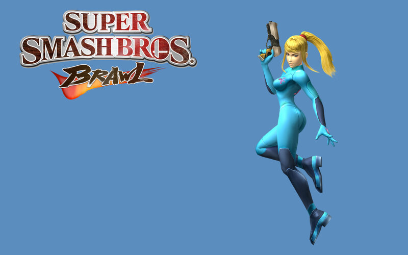Zero Suit Samus in Super Smash Bros.