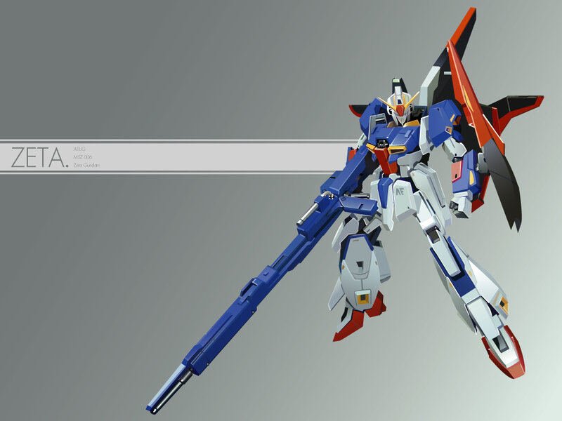 Zeta Gundam model