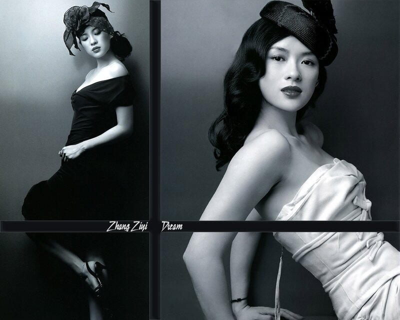 Zhang Ziyi in elegant portraits