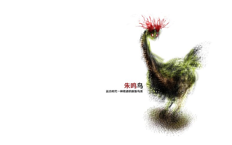 Zhu Ming Bird illustration