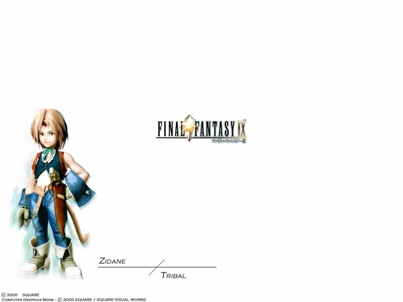 Zidane from Final Fantasy IX