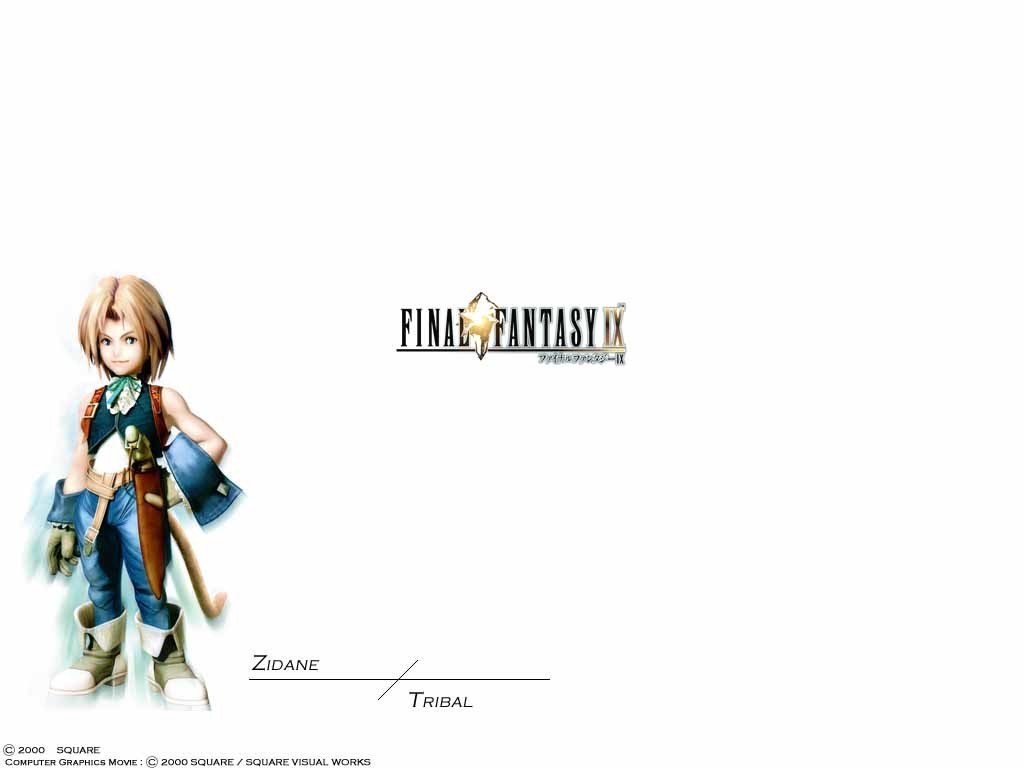 Zidane from Final Fantasy IX