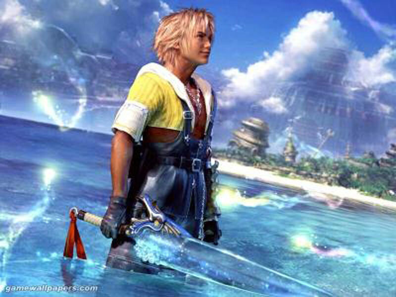 Zidane in the water