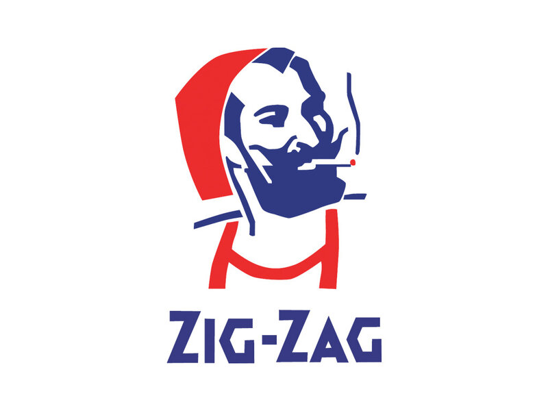 Zig-Zag cigarette brand logo