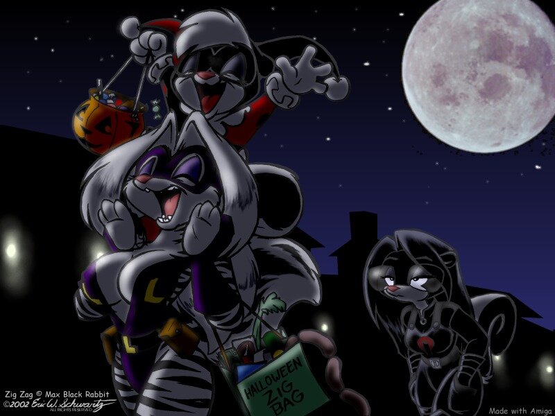 Zig Zag Halloween fun