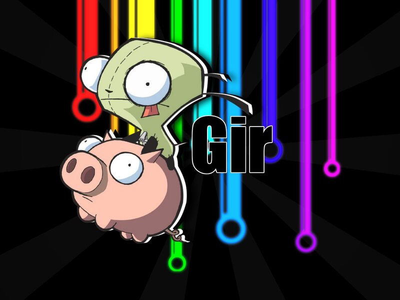 Zim and Gir Characters