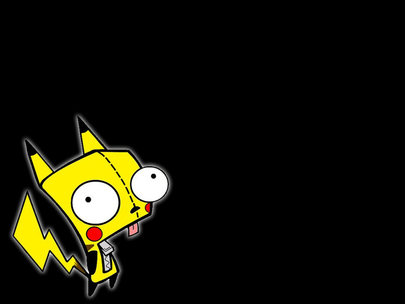 Zim as Pikachu