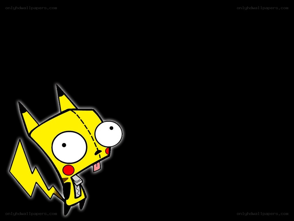 Zim as Pikachu