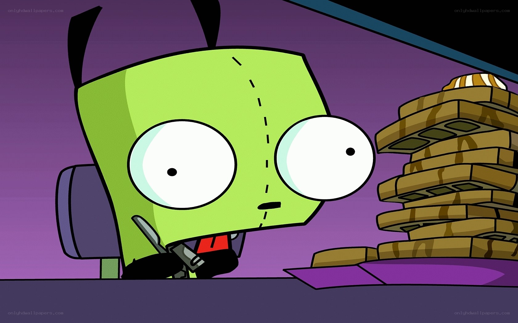 Zim from Invader Zim
