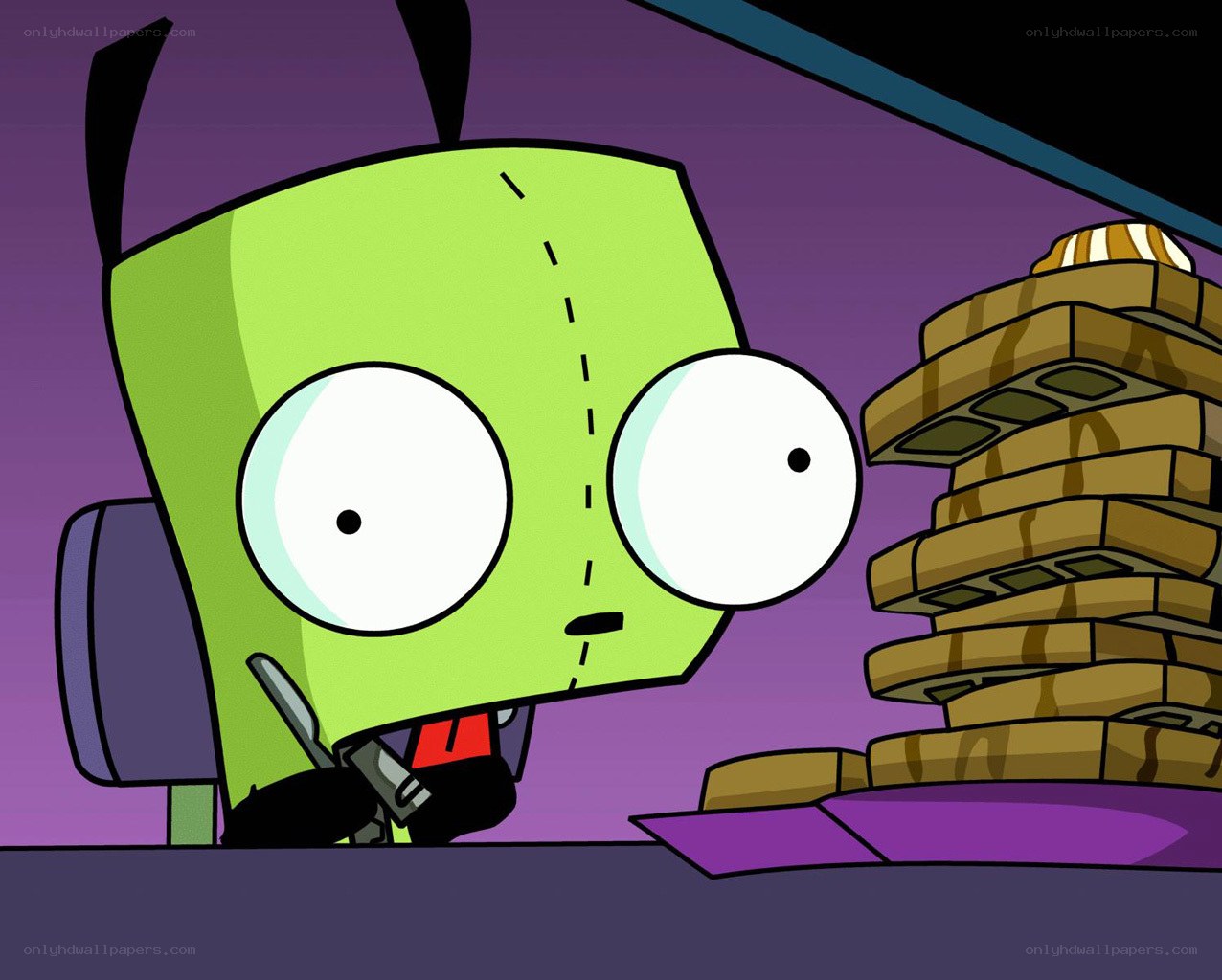 Zim from Invader Zim