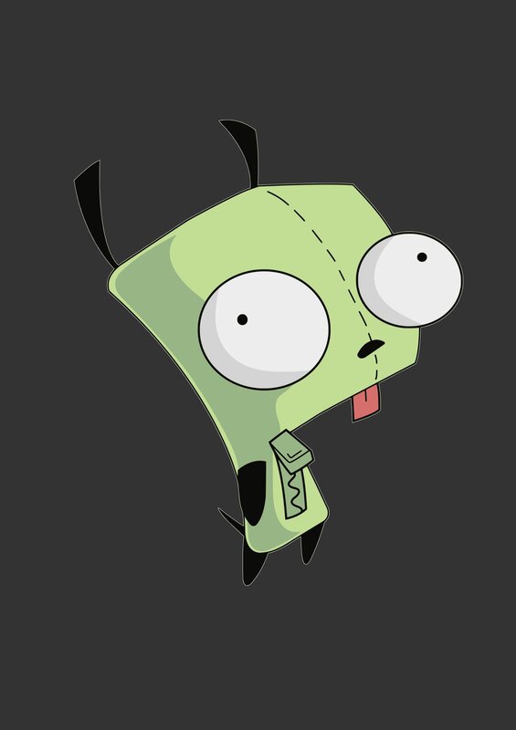 Zim from Invader Zim