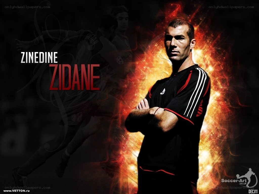 Zinedine Zidane portrait