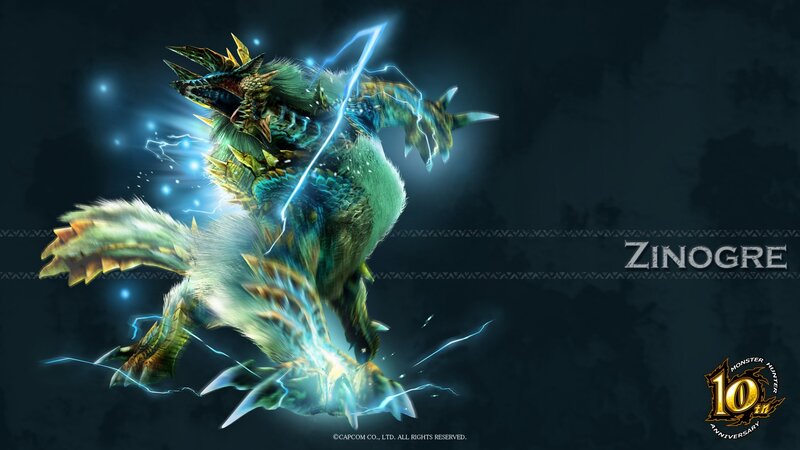 Zinogre Monster