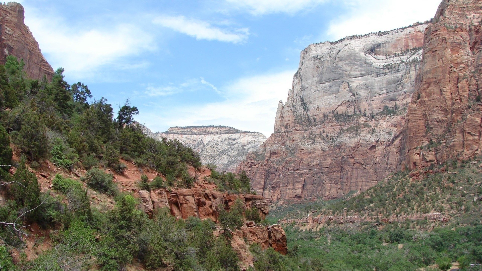 Zion Canyon landscape