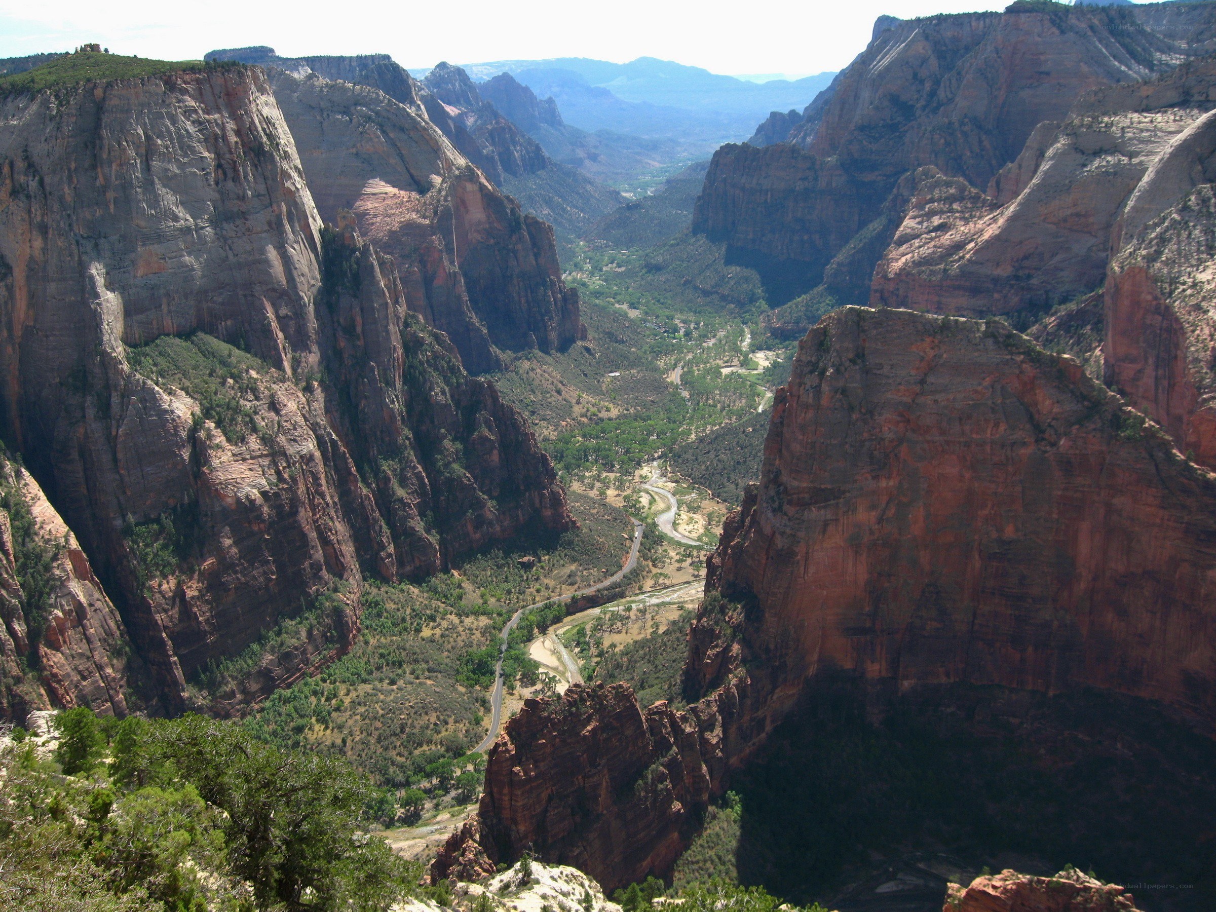 Zion Canyon vista