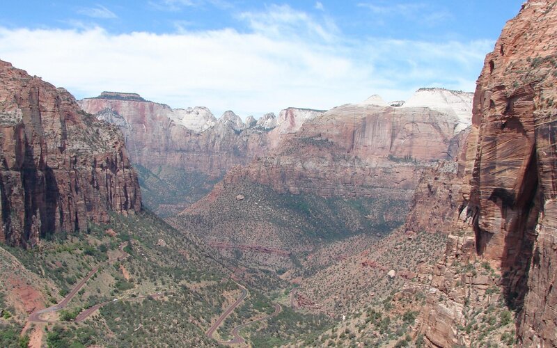 Zion Canyon vista