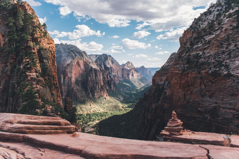 Zion Canyon Vista — Red