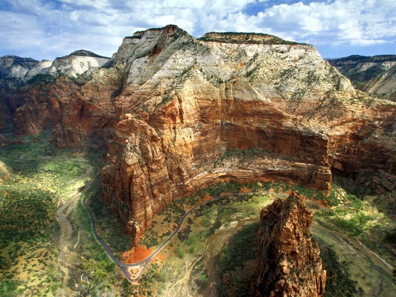 Zion National Park canyon view