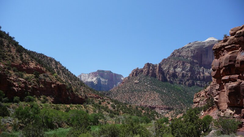 Zion National Park canyon view