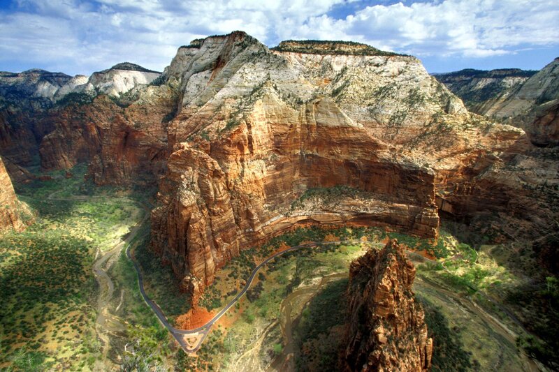 Zion National Park canyon view