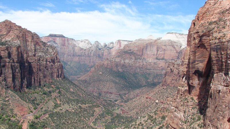 Zion National Park canyon view
